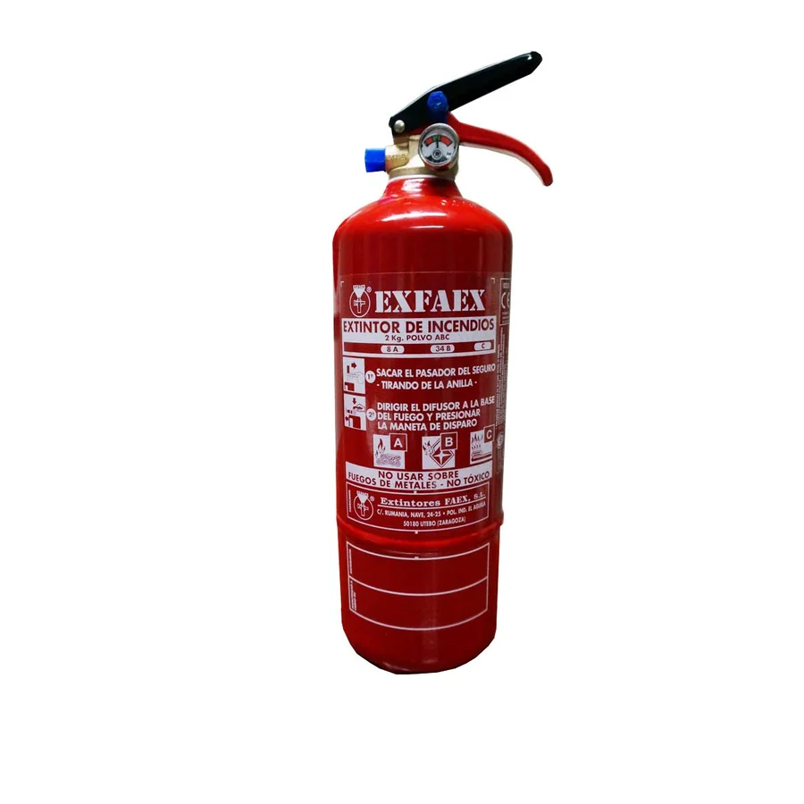 Extintor polvo abc 2 kg